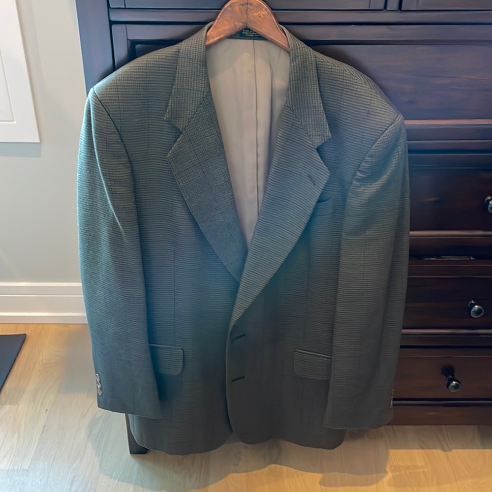 Oscar de la Renta wool blazer 42L